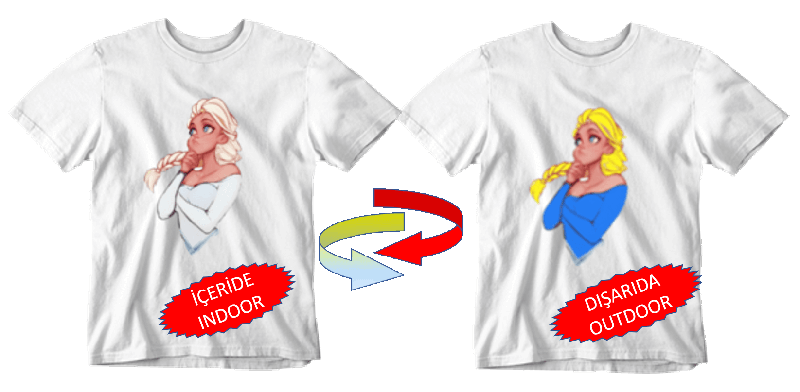 Princess  Technological Color Changing T_Shirt